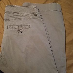 Maurices gray 16 pants